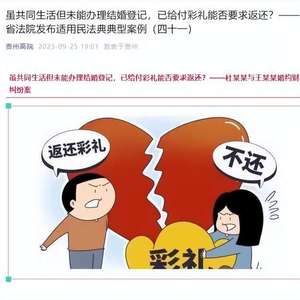 小伙的彩礼诉讼背后的爱与陪伴的力量，小伙起诉女方返还彩礼的故事